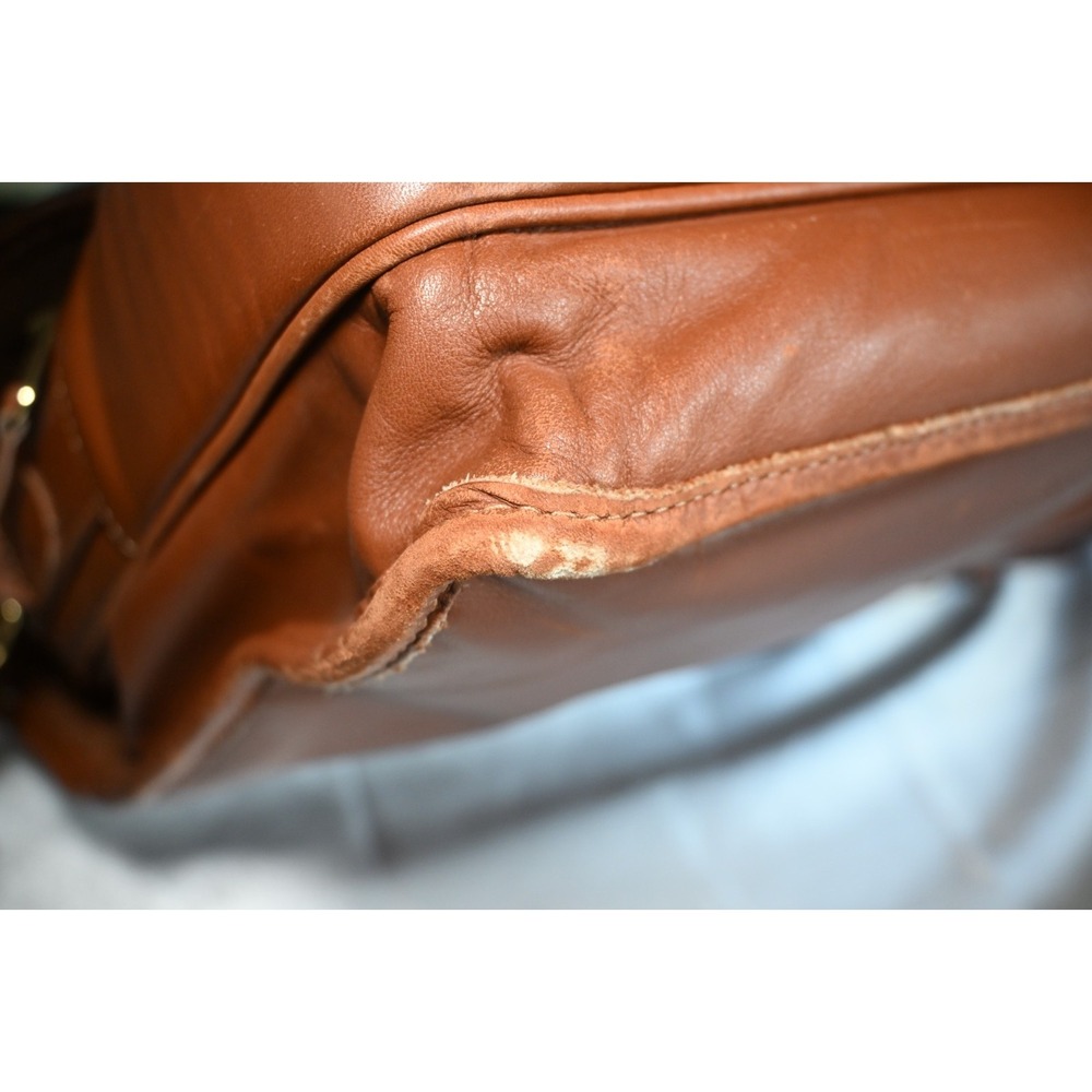 Vintage Coach 2005 Leather Briefcase Messenger Bag Brown 0502 USA - Picture 15 of 16